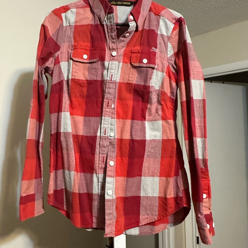 Harley Davidson flannel shirt